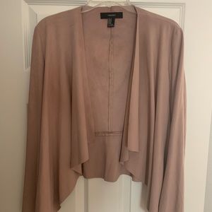 Forever 21 Pink Suede Jacket